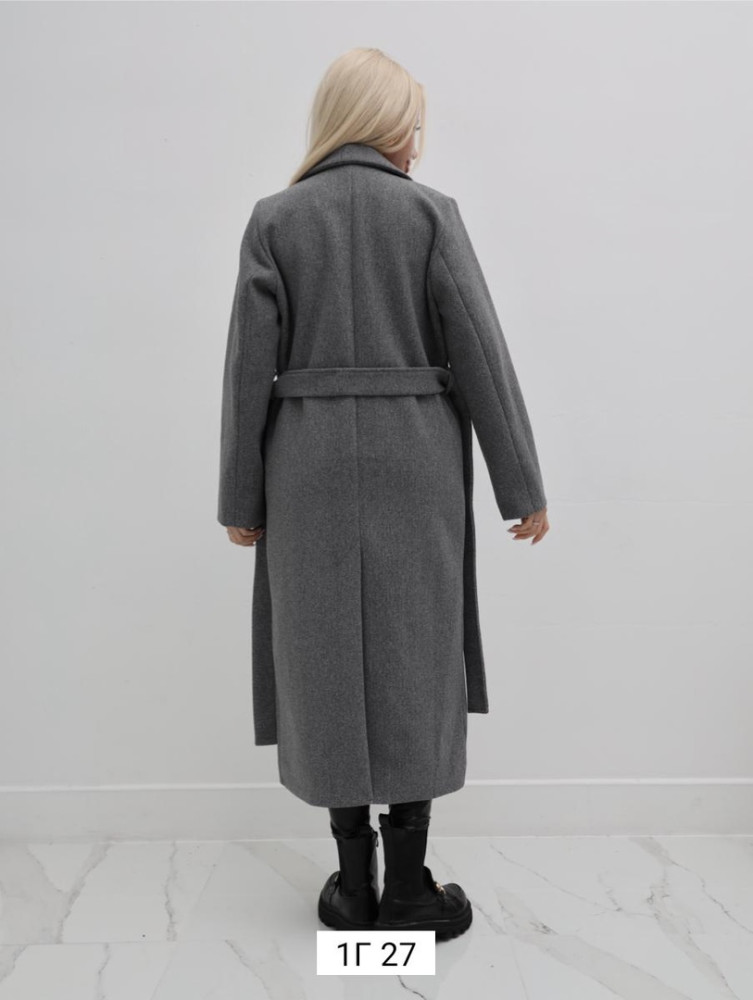 Женское пальто серое купить в Интернет-магазине Садовод База - цена 2500 руб Садовод интернет-каталог