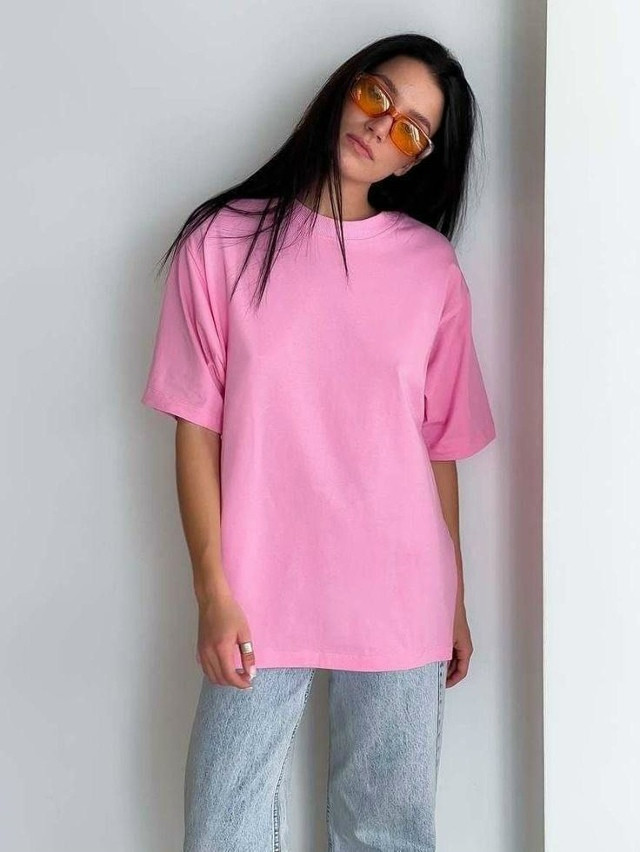 Женская футболка розовая купить в Интернет-магазине Садовод База - цена 1100 руб Садовод интернет-каталог