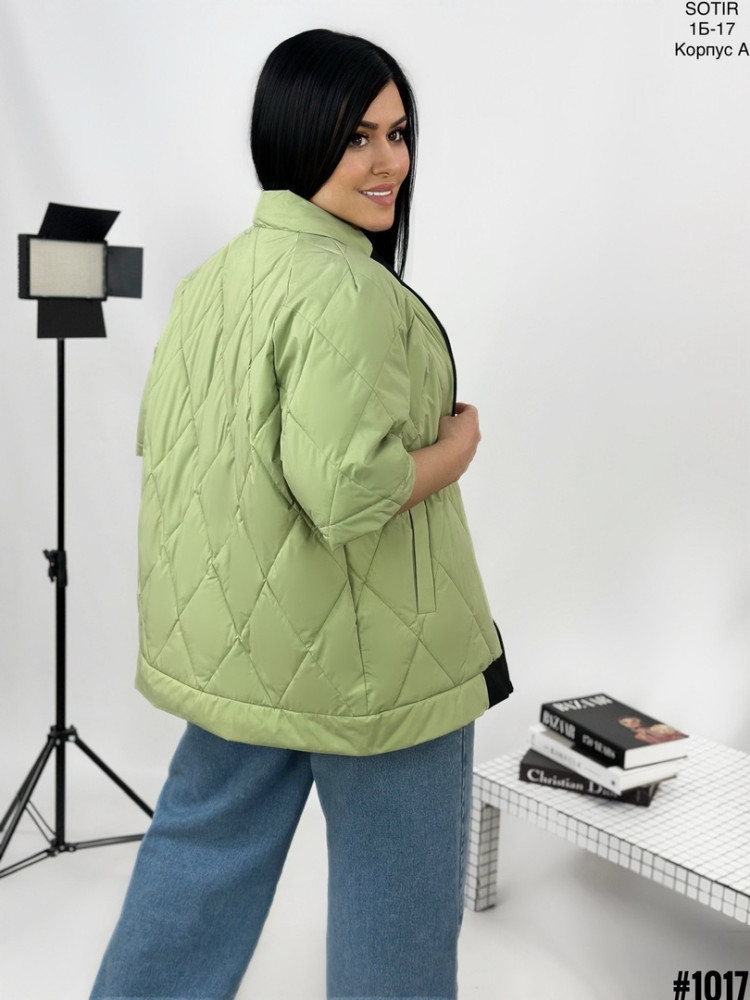 Куртка женская зеленая купить в Интернет-магазине Садовод База - цена 1300 руб Садовод интернет-каталог