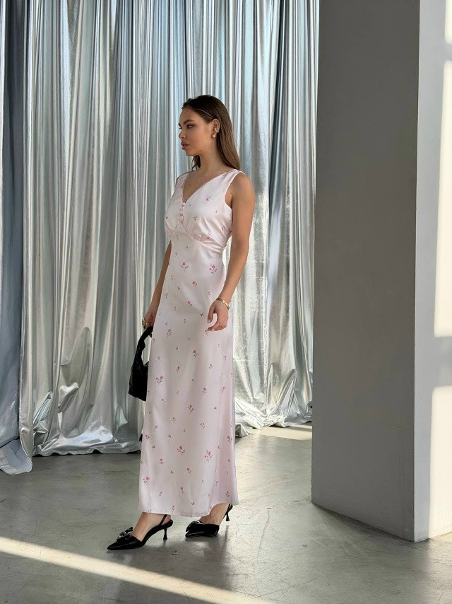 Платье розовое купить в Интернет-магазине Садовод База - цена 1900 руб Садовод интернет-каталог