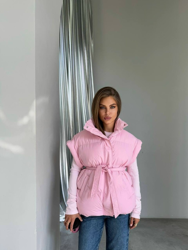 Жилетка женская розовая купить в Интернет-магазине Садовод База - цена 1400 руб Садовод интернет-каталог