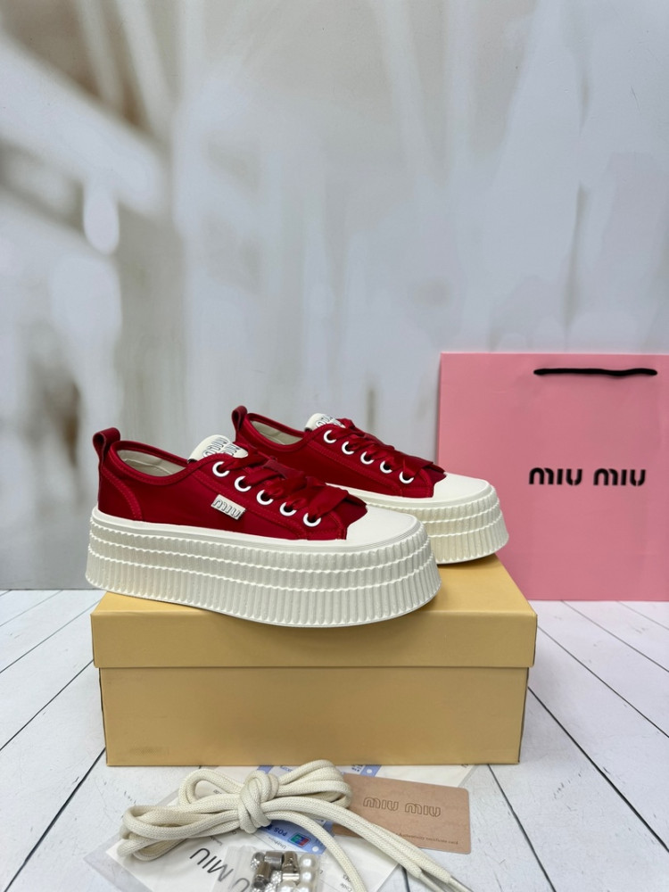 😍КЕДЫ  MIU MIU😍 купить в Интернет-магазине Садовод База - цена 4000 руб Садовод интернет-каталог