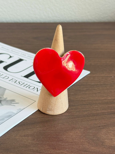 ❤️ Массивные кольцо в форме сердца САДОВОД официальный интернет-каталог