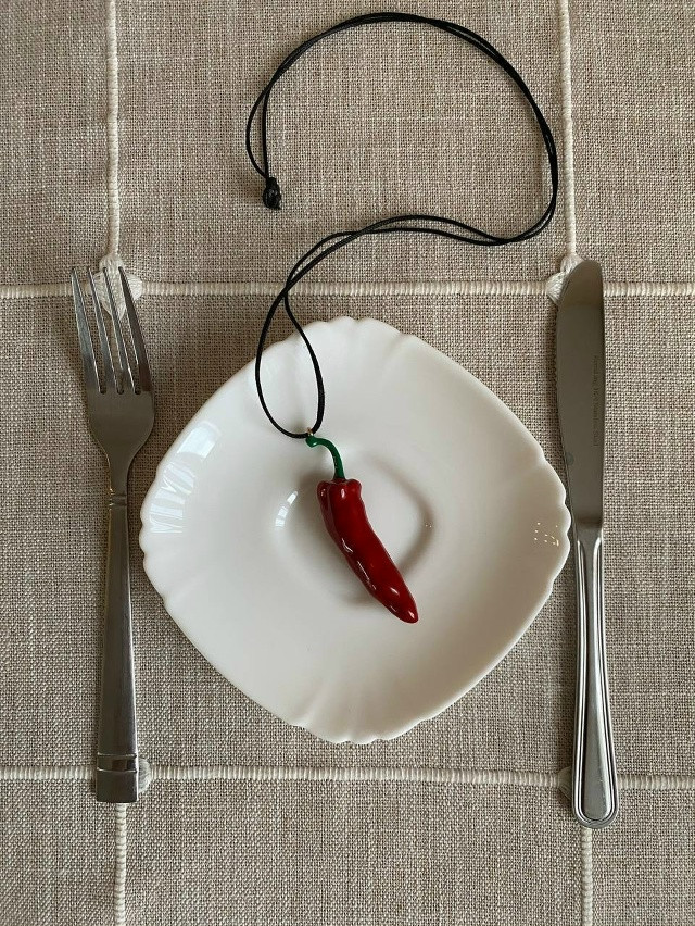 🌶️ Чокер на шнурке "Pepper X" купить в Интернет-магазине Садовод База - цена 300 руб Садовод интернет-каталог