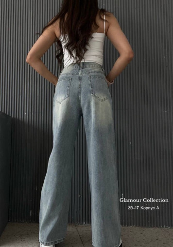 Суперские джинсы багги  в шикарном качестве  , в единственном цвете САДОВОД официальный интернет-каталог