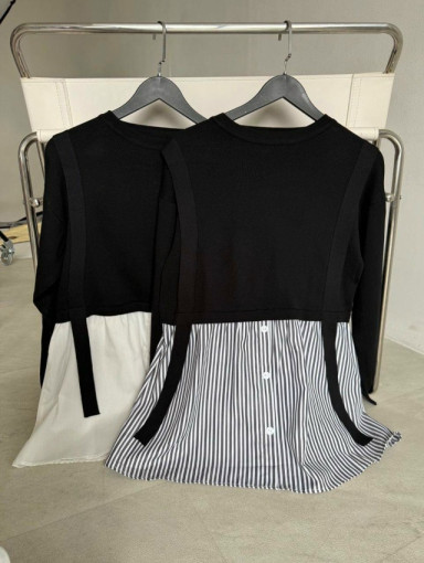 💋🤍Туника с ленточными вставками: подчеркни свой стиль САДОВОД официальный интернет-каталог