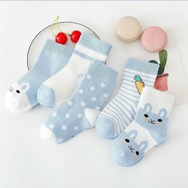 Носки голубые