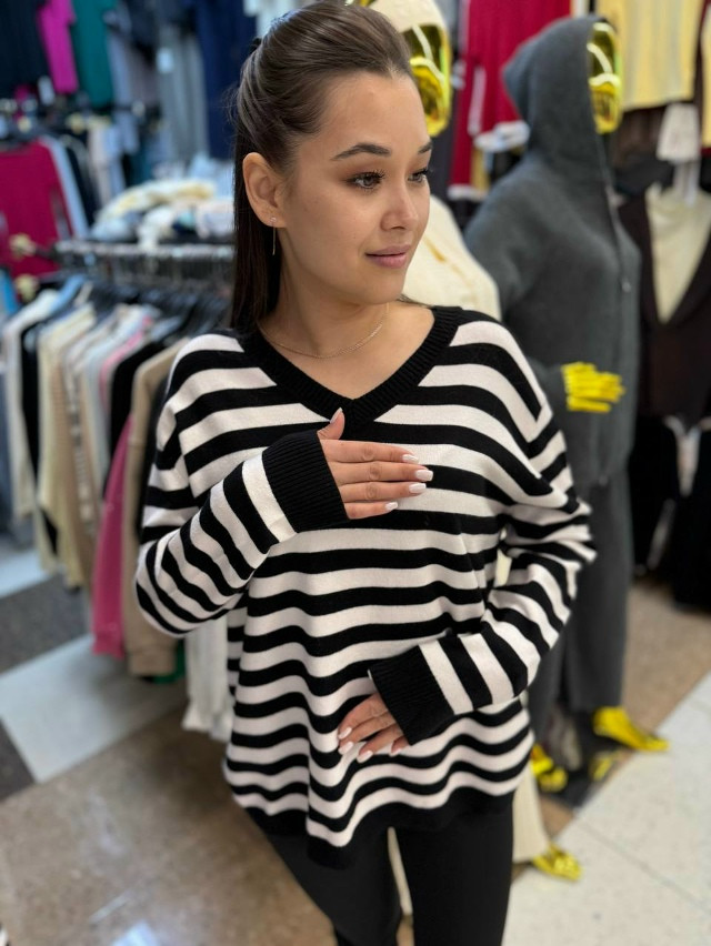 Свитер женский черный купить в Интернет-магазине Садовод База - цена 1100 руб Садовод интернет-каталог