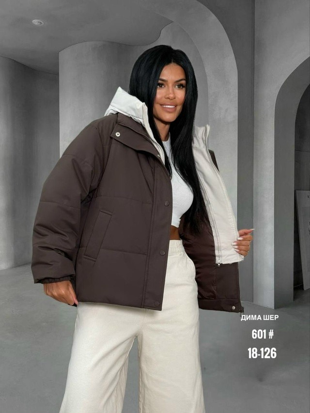 Куртка женская коричневая