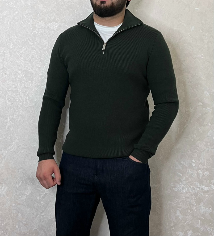 Свитер хаки купить в Интернет-магазине Садовод База - цена 2300 руб Садовод интернет-каталог