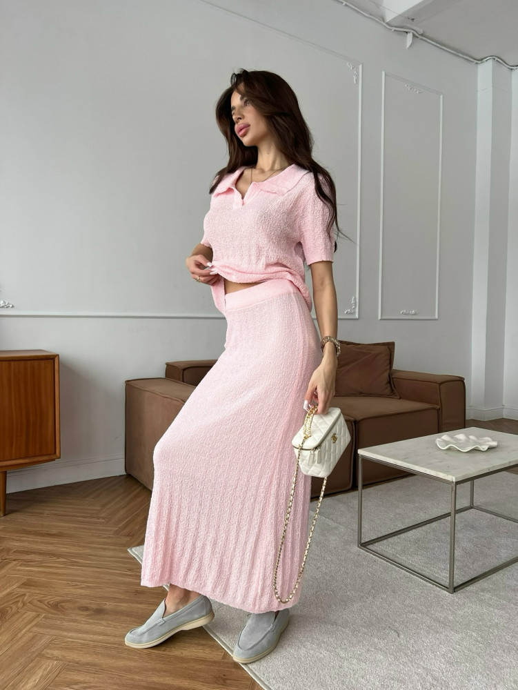 Женский костюм розовый купить в Интернет-магазине Садовод База - цена 1400 руб Садовод интернет-каталог