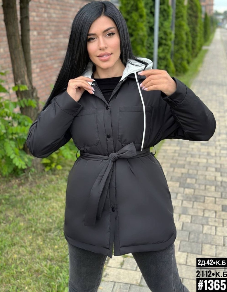 Куртка женская черная купить в Интернет-магазине Садовод База - цена 1400 руб Садовод интернет-каталог
