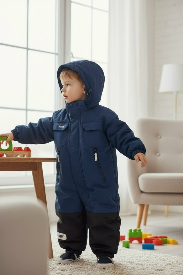 Детский комбинезон синий купить в Интернет-магазине Садовод База - цена 1600 руб Садовод интернет-каталог