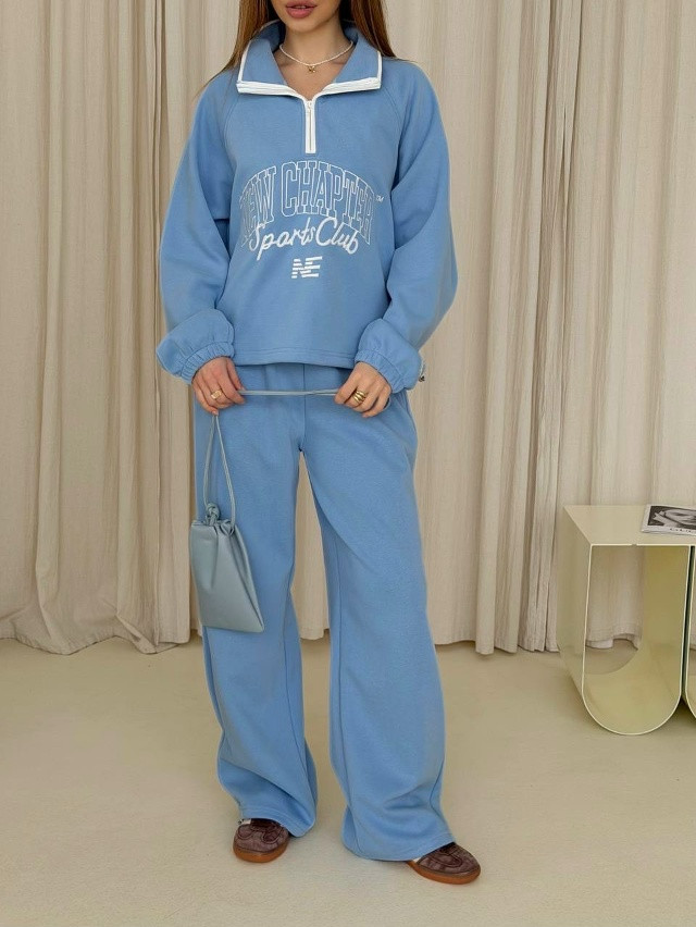 Спортивный женский костюм голубой купить в Интернет-магазине Садовод База - цена 3000 руб Садовод интернет-каталог