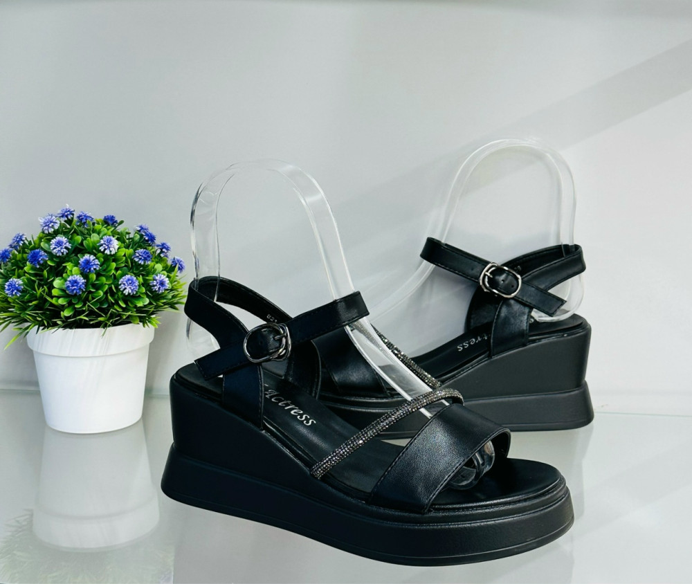 Босоножки женские черные купить в Интернет-магазине Садовод База - цена 1400 руб Садовод интернет-каталог