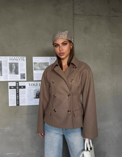 Полупальто с пуговицами САДОВОД официальный интернет-каталог