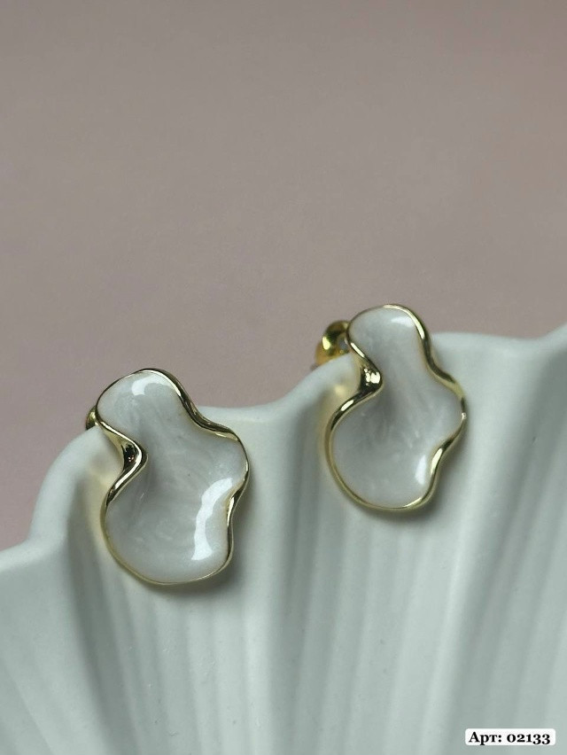 🖇️ Серьги «Шёлк» купить в Интернет-магазине Садовод База - цена 150 руб Садовод интернет-каталог