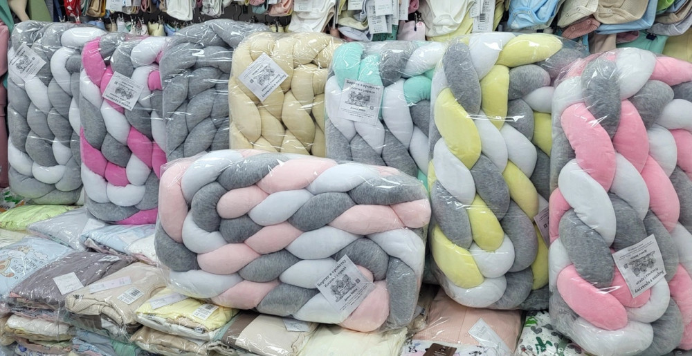 🌸Бортики косички купить в Интернет-магазине Садовод База - цена 2200 руб Садовод интернет-каталог