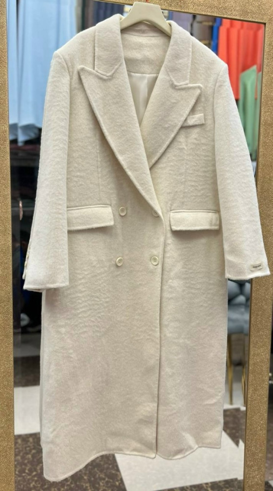 Женское пальто молочное купить в Интернет-магазине Садовод База - цена 5800 руб Садовод интернет-каталог