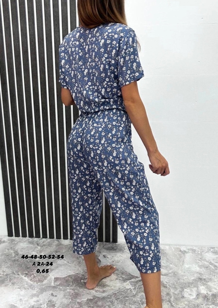 Пижама синяя купить в Интернет-магазине Садовод База - цена 650 руб Садовод интернет-каталог