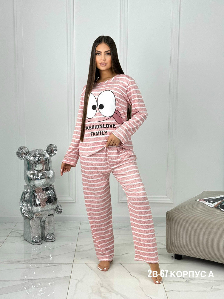 Пижама розовая