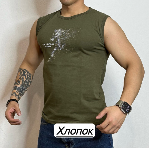 Майка для мужчин, хлопок САДОВОД официальный интернет-каталог