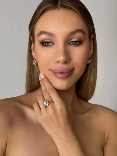 Кольцо и серьги 😍 САДОВОД официальный интернет-каталог