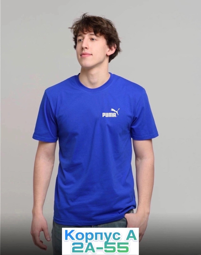 Мужская футболка синяя купить в Интернет-магазине Садовод База - цена 130 руб Садовод интернет-каталог