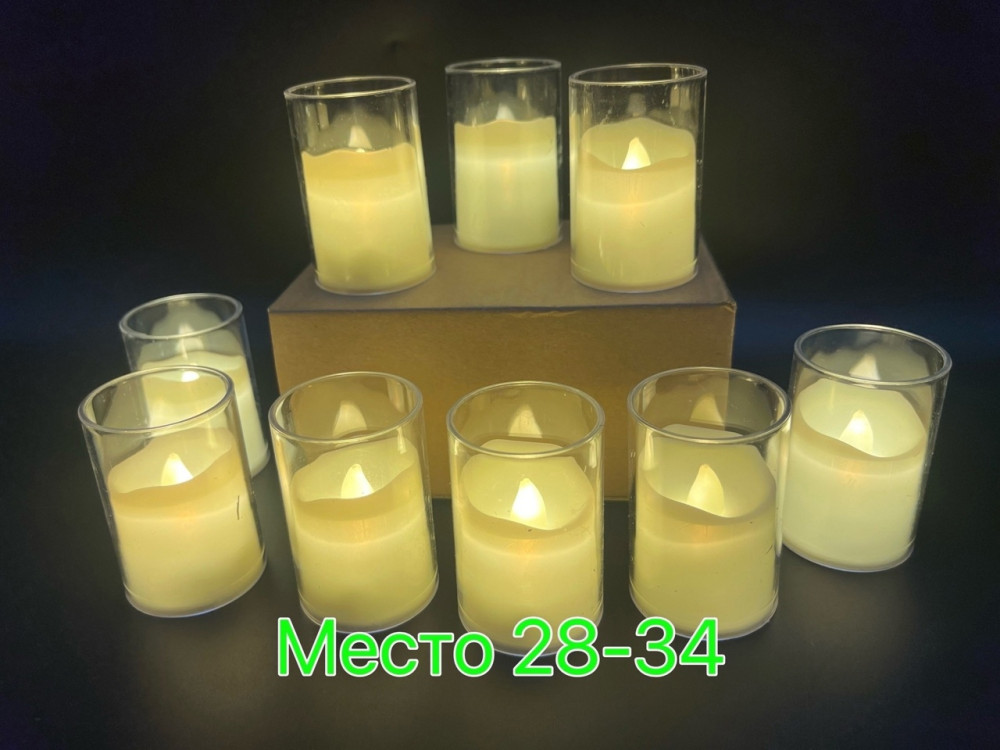Светящиеся свечи купить в Интернет-магазине Садовод База - цена 480 руб Садовод интернет-каталог