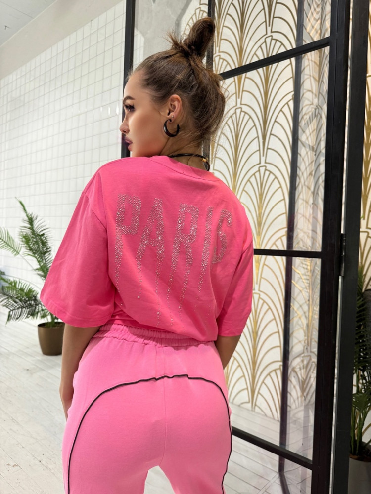 Женская футболка розовая купить в Интернет-магазине Садовод База - цена 1400 руб Садовод интернет-каталог