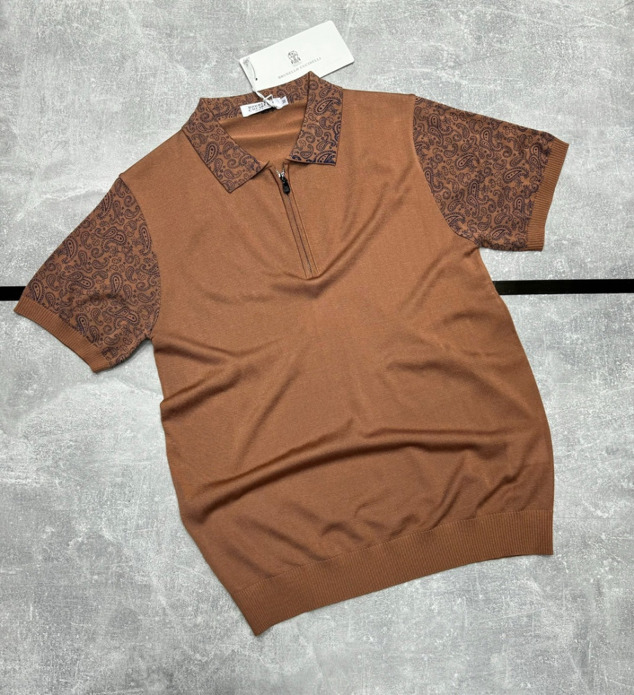 Мужская футболка коричневая купить в Интернет-магазине Садовод База - цена 2500 руб Садовод интернет-каталог