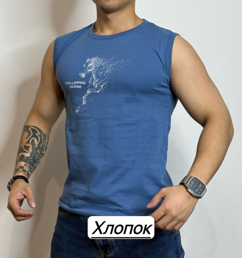 Майка для мужчин, хлопок САДОВОД официальный интернет-каталог