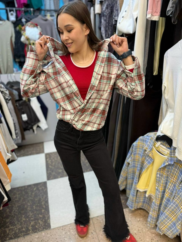 Женская рубашка молочная купить в Интернет-магазине Садовод База - цена 600 руб Садовод интернет-каталог