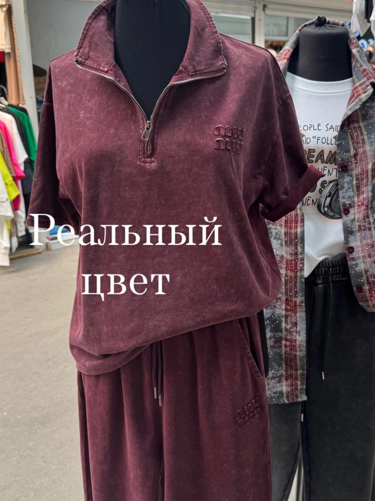 Женский костюм бордовый купить в Интернет-магазине Садовод База - цена 2000 руб Садовод интернет-каталог