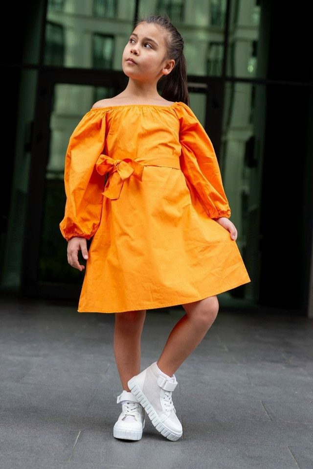 Платье оранжевое купить в Интернет-магазине Садовод База - цена 899 руб Садовод интернет-каталог