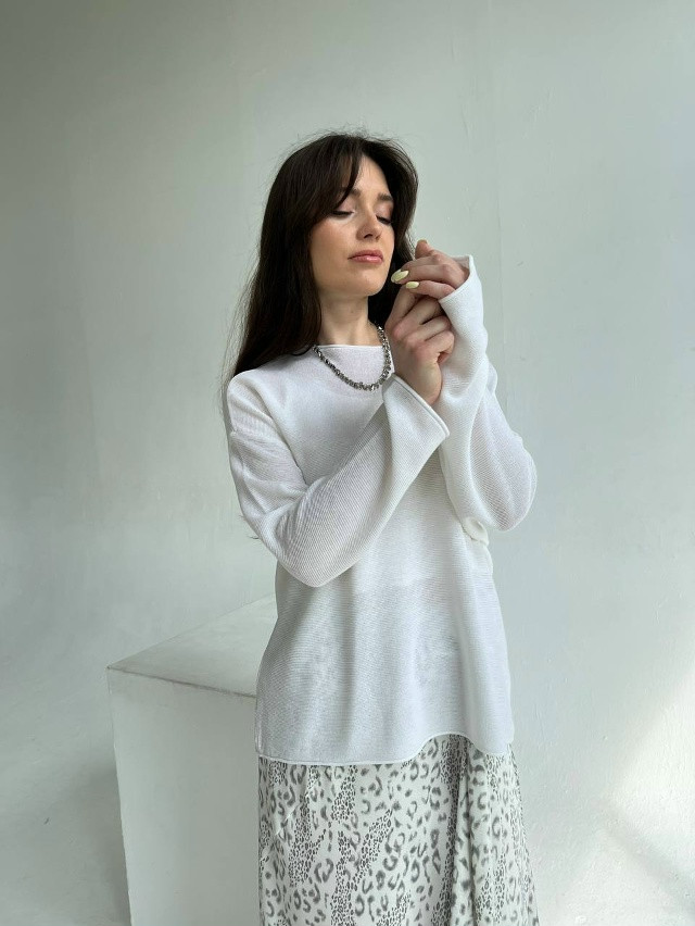 лонгслив белый купить в Интернет-магазине Садовод База - цена 1400 руб Садовод интернет-каталог