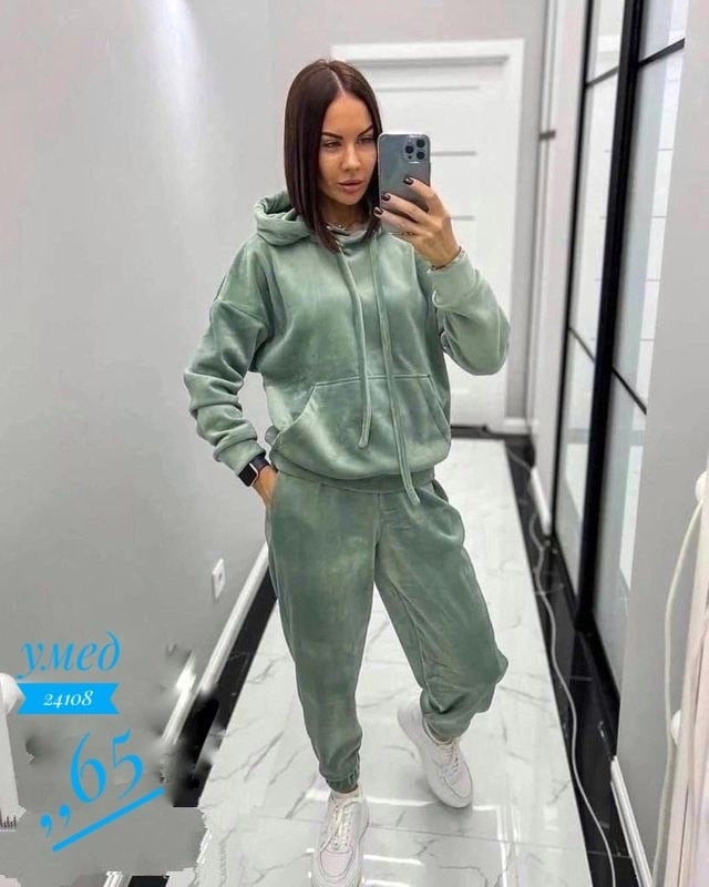 Женский костюм зеленый купить в Интернет-магазине Садовод База - цена 1200 руб Садовод интернет-каталог