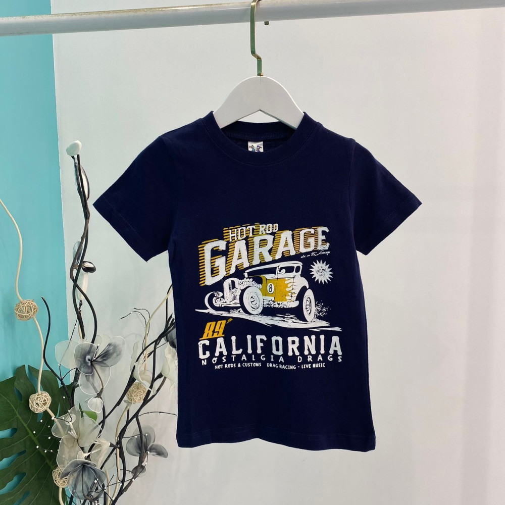 Детская футболка синяя купить в Интернет-магазине Садовод База - цена 150 руб Садовод интернет-каталог