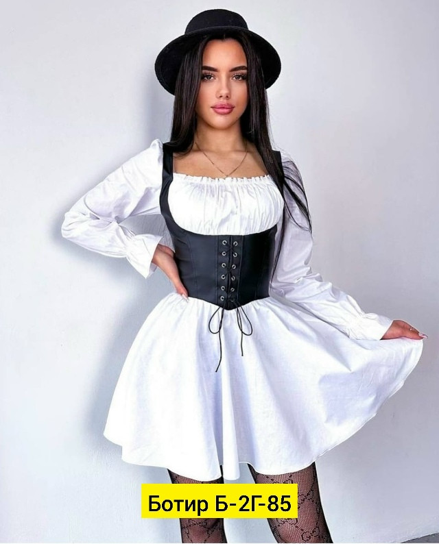 Платье белое