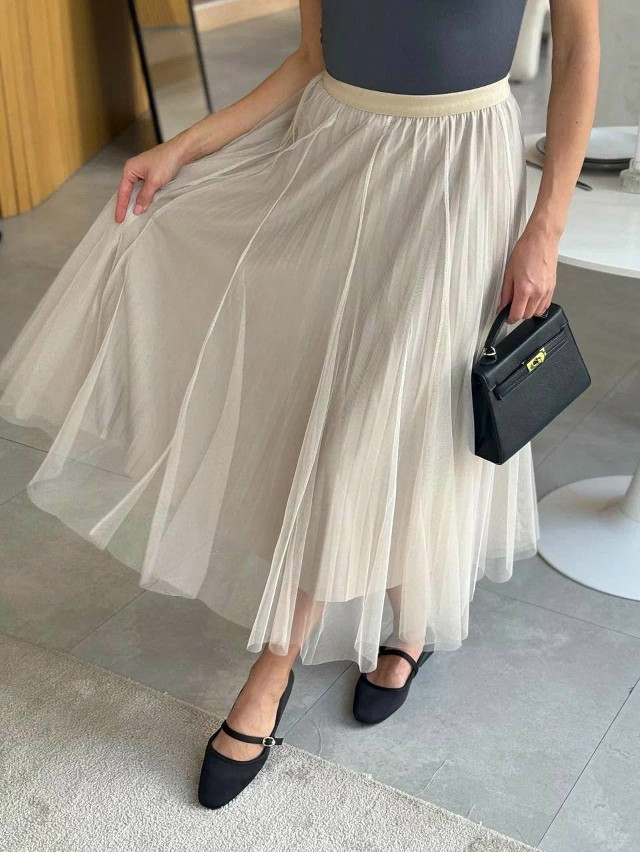 Юбка бежевая купить в Интернет-магазине Садовод База - цена 1200 руб Садовод интернет-каталог