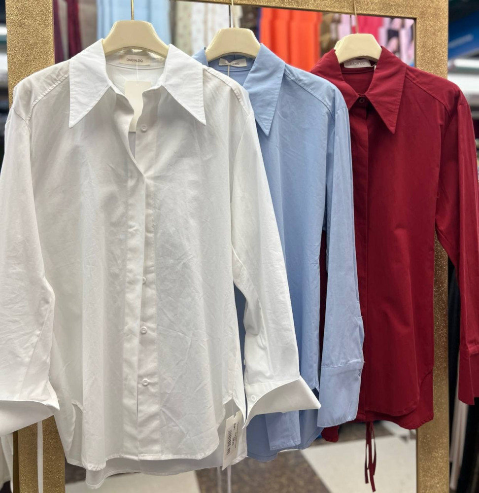 Женская рубашка белая купить в Интернет-магазине Садовод База - цена 1800 руб Садовод интернет-каталог