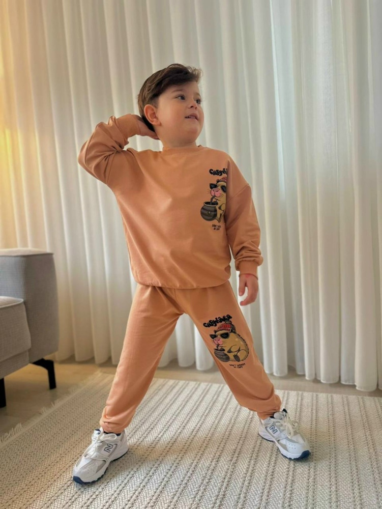 Детский костюм бежевый купить в Интернет-магазине Садовод База - цена 1099 руб Садовод интернет-каталог