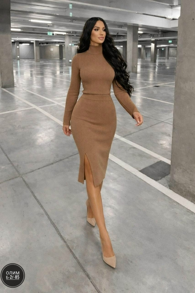 Костюм двойка, рубчик