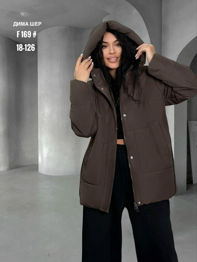 Куртка женская коричневая