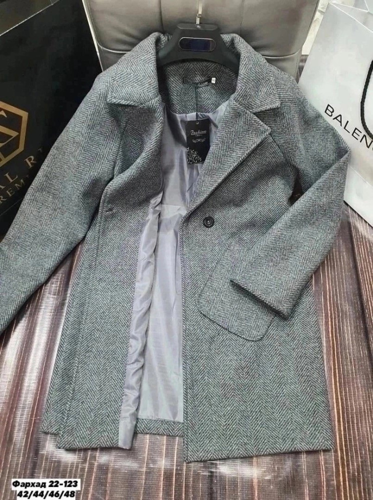 Женское пальто серое купить в Интернет-магазине Садовод База - цена 1499 руб Садовод интернет-каталог