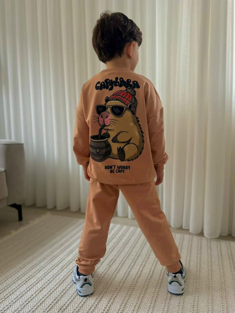 Детский костюм бежевый купить в Интернет-магазине Садовод База - цена 1099 руб Садовод интернет-каталог