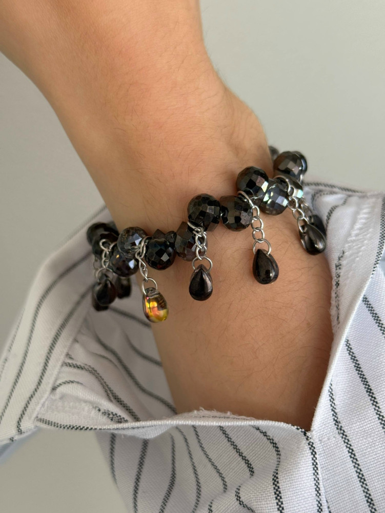 ✨ Браслет с стеклянными каплями купить в Интернет-магазине Садовод База - цена 300 руб Садовод интернет-каталог