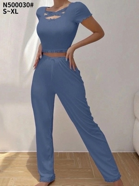 пижама синяя купить в Интернет-магазине Садовод База - цена 900 руб Садовод интернет-каталог
