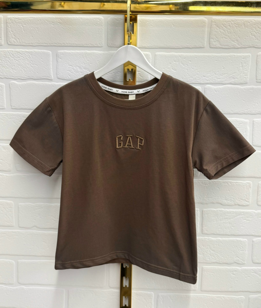 Детская футболка коричневая купить в Интернет-магазине Садовод База - цена 750 руб Садовод интернет-каталог