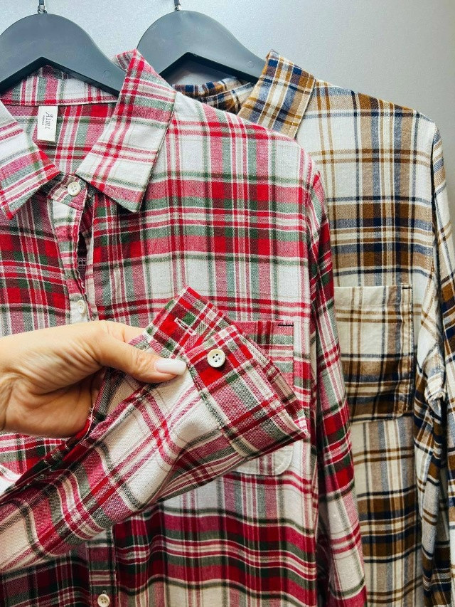 🛍Стильная рубашка в клетку купить в Интернет-магазине Садовод База - цена 1000 руб Садовод интернет-каталог